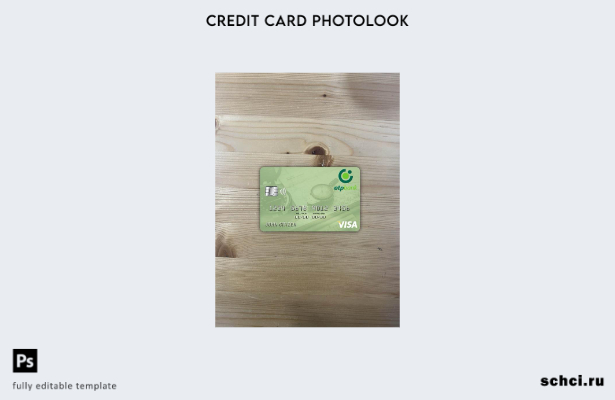 цифровая загрузка Венгрия OTP Bank Visa, фотоизображение, передний шаблон